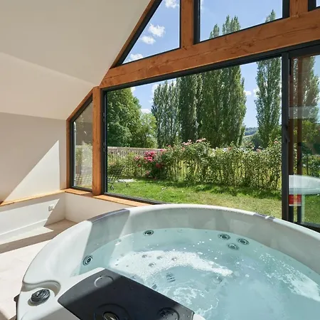 Villa Maison Du Passeur Du Xviii Siècle, Classée, Authenticité Et Confort Avec Jardin Et Spa, Proche Giverny, 1 Heure De Paris