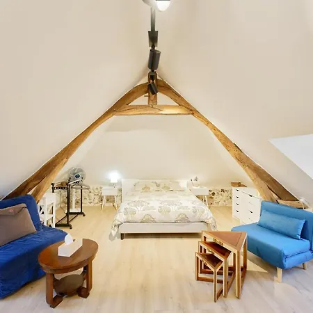 Villa Maison Du Passeur Du Xviii Siècle, Classée, Authenticité Et Confort Avec Jardin Et Spa, Proche Giverny, 1 Heure De Paris