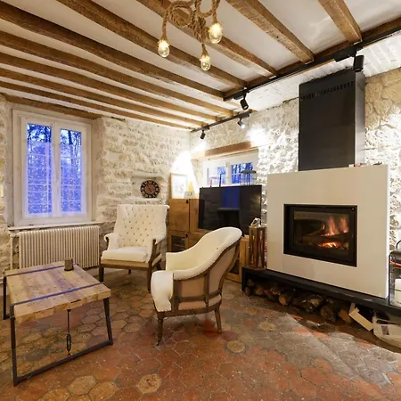 Maison Du Passeur Du Xviii Siècle, Classée, Authenticité Et Confort Avec Jardin Et Spa, Proche Giverny, 1 Heure De Paris * Pressagny-lʼOrgeuilleux