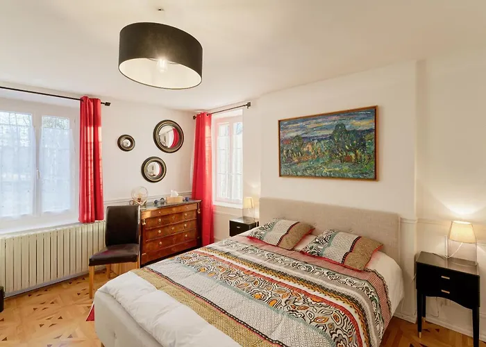 Maison Du Passeur Du Xviii Siecle, Classee, Authenticite Et Confort Avec Jardin En Option, Proche Giverny, 1 Heure De Paris *