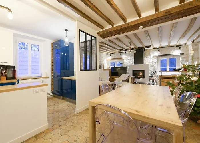 Maison Du Passeur Du Xviii Siecle, Classee, Authenticite Et Confort Avec Jardin En Option, Proche Giverny, 1 Heure De Paris Villa