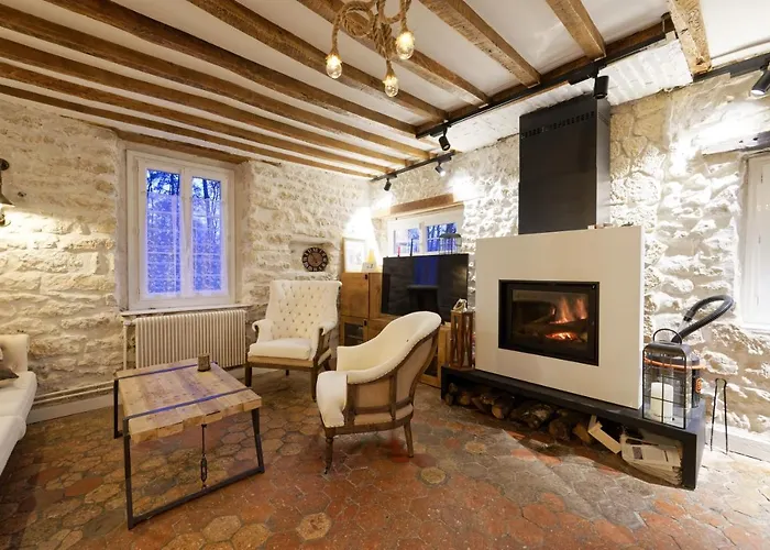 Maison Du Passeur Du Xviii Siecle, Classee, Authenticite Et Confort Avec Jardin En Option, Proche Giverny, 1 Heure De Paris * Pressagny-lʼOrgeuilleux